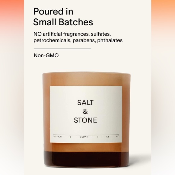 Salt & Stone Candle - Picture 5 of 8